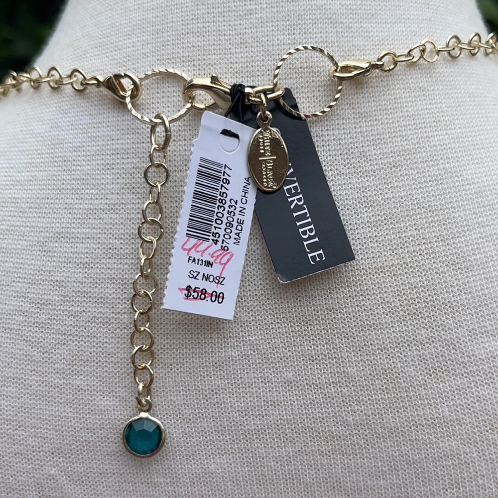 White House Black Market Convertible Necklace - Picture 9 of 12